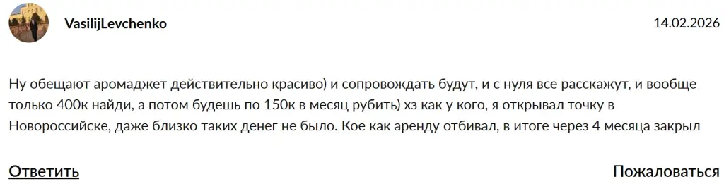 арома джет франшиза арома джет франшиза