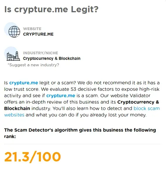 Crypture me
