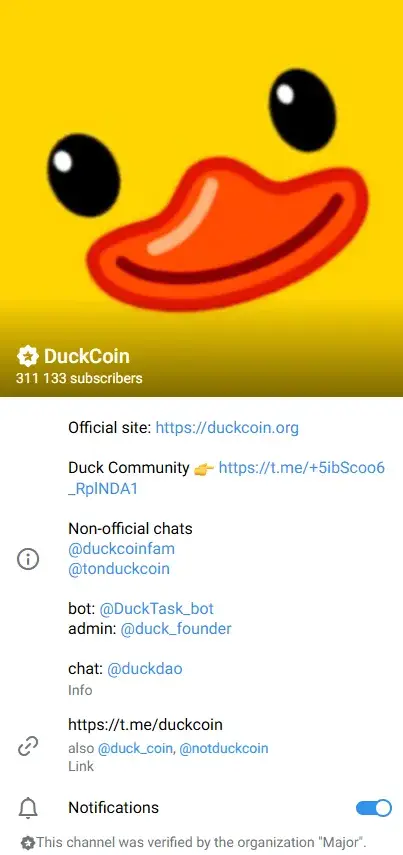 duck токен