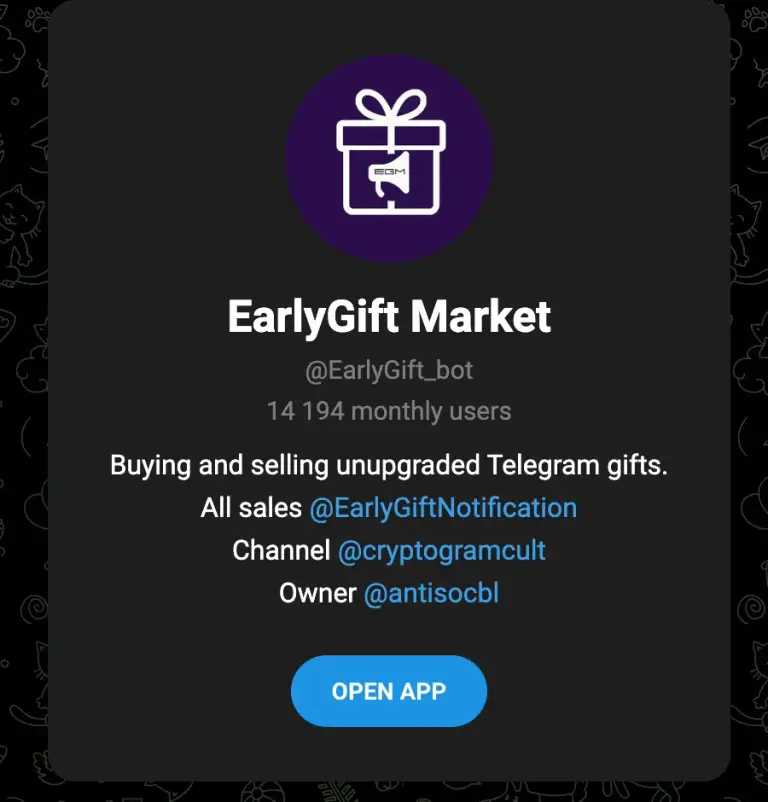 early gift bot