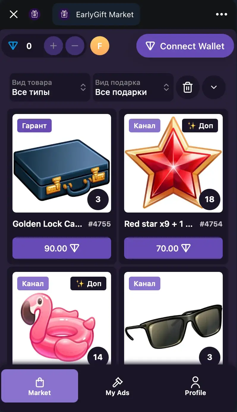 early gift market отзывы