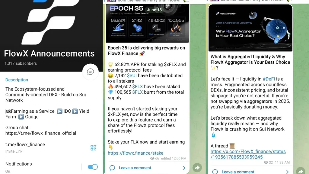 FlowX Announcements