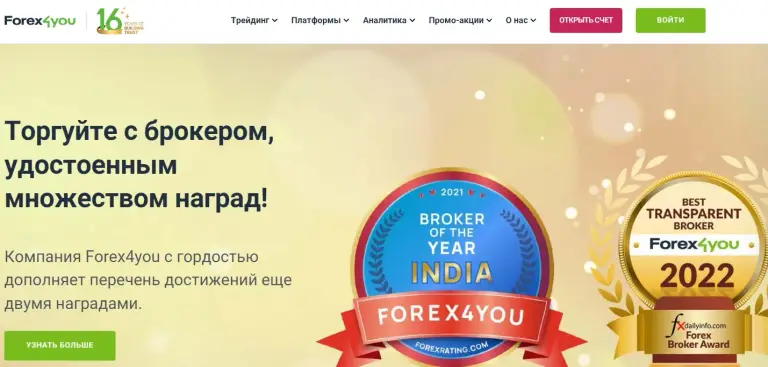 Брокер Forex4you