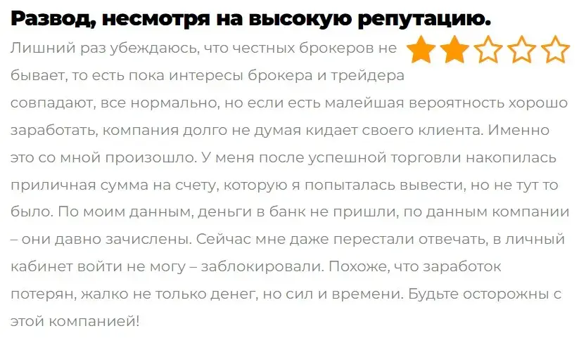Forex4you отзыв