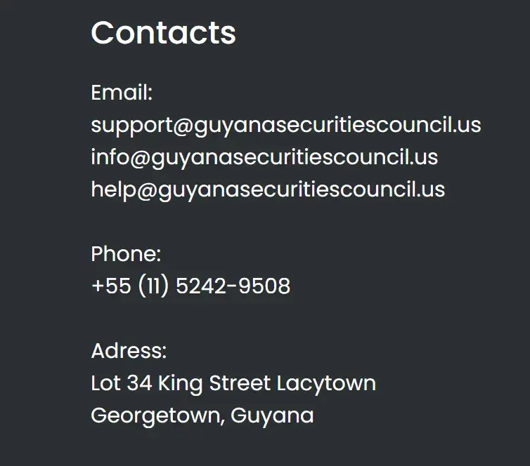 guyanasecuritiescouncil us отзывы guyanasecuritiescouncil us отзывы
