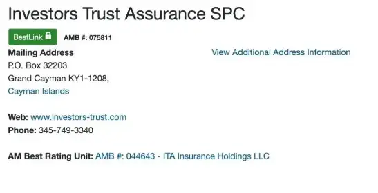 investors trust assurance spc