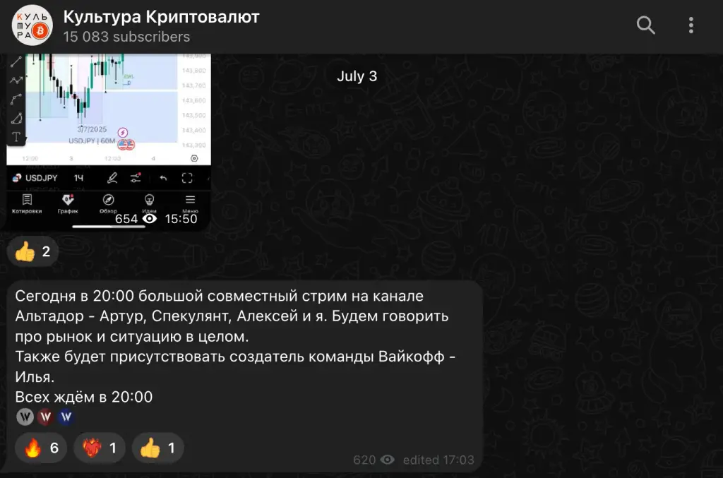 Культура Криптовалют