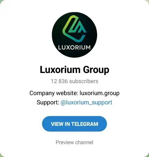 https luxorium group отзывы