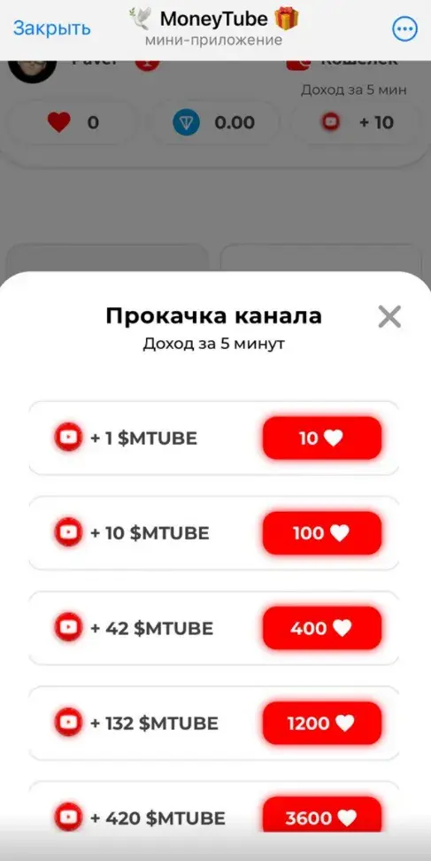 money tube как вывести money tube как вывести