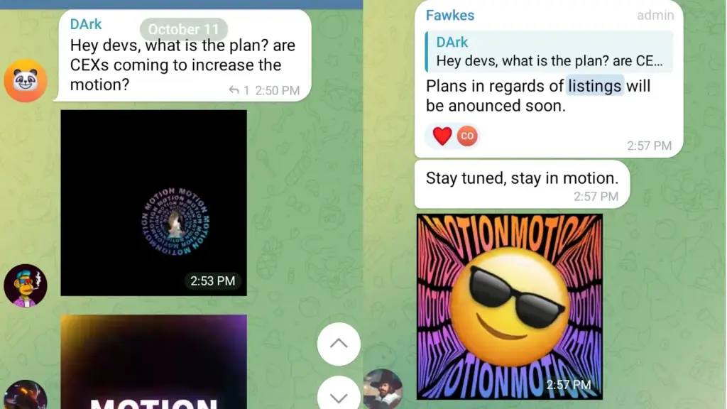motion coin