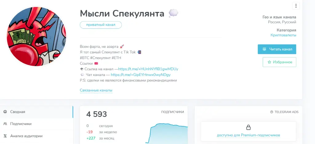 Мысли Спекулянта