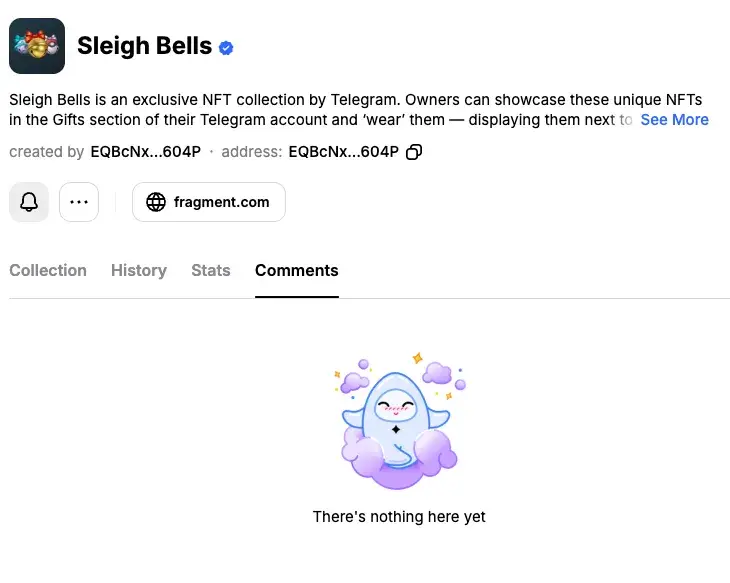 sleigh bell telegram-подарки sleigh bell telegram-подарки
