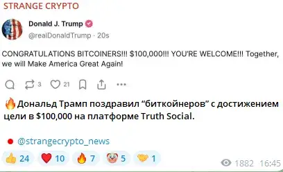 Strange Crypto телеграм